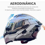 “Protección futurista sobre ruedas — Casco de Motocicleta con Bluetooth integrado”