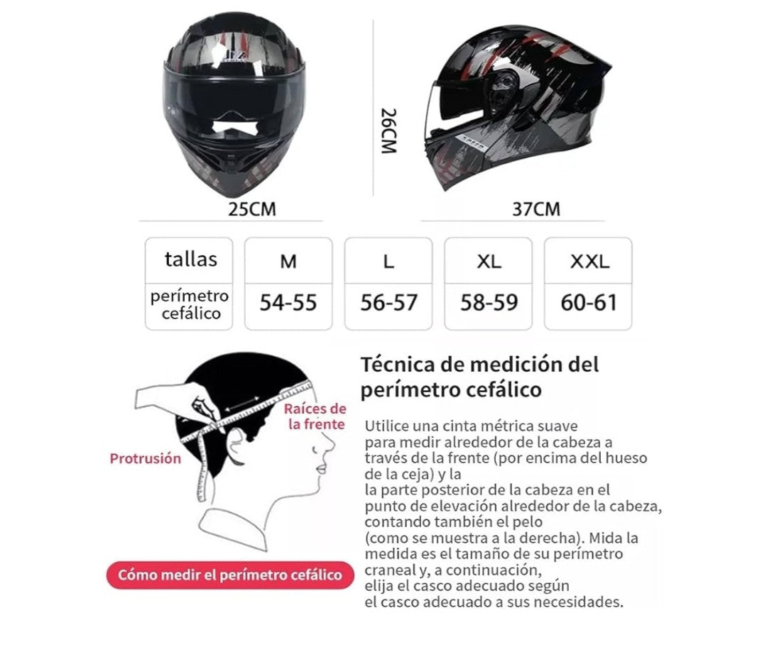 “Protección futurista sobre ruedas — Casco de Motocicleta con Bluetooth integrado”