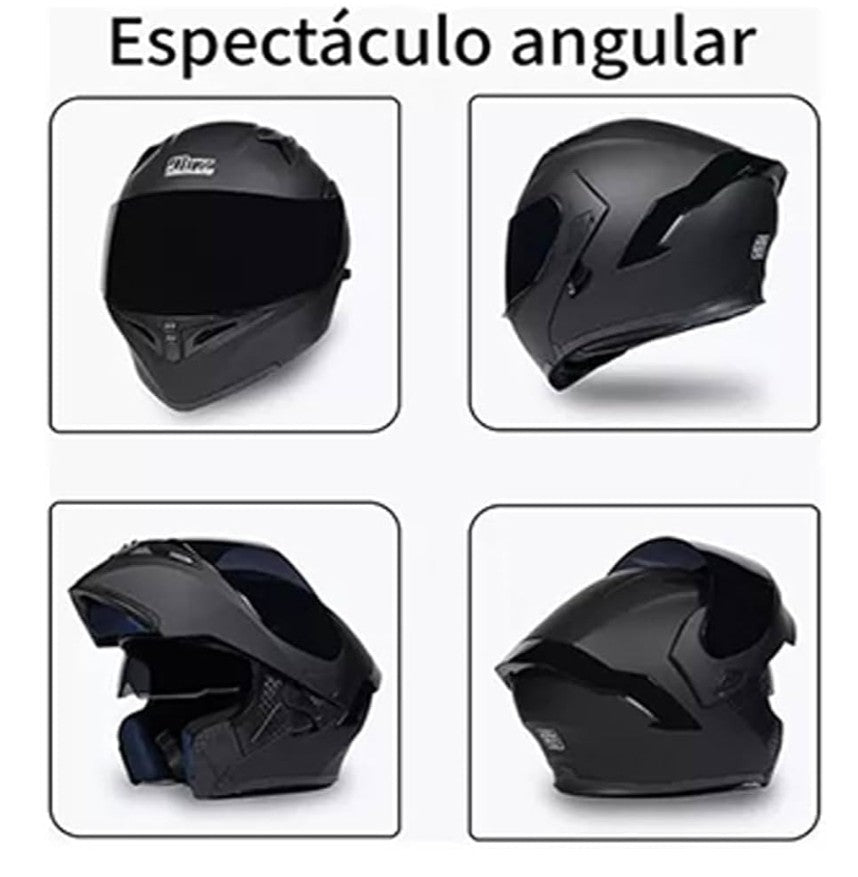 “Protección futurista sobre ruedas — Casco de Motocicleta con Bluetooth integrado”