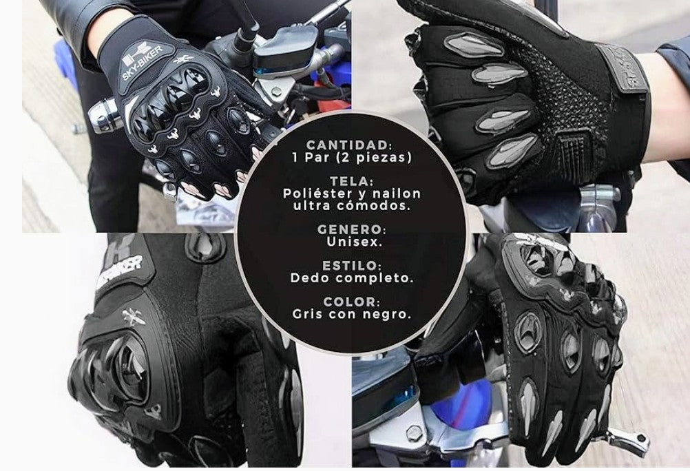 🧤 Guantes para Motociclista Hanylish🏁