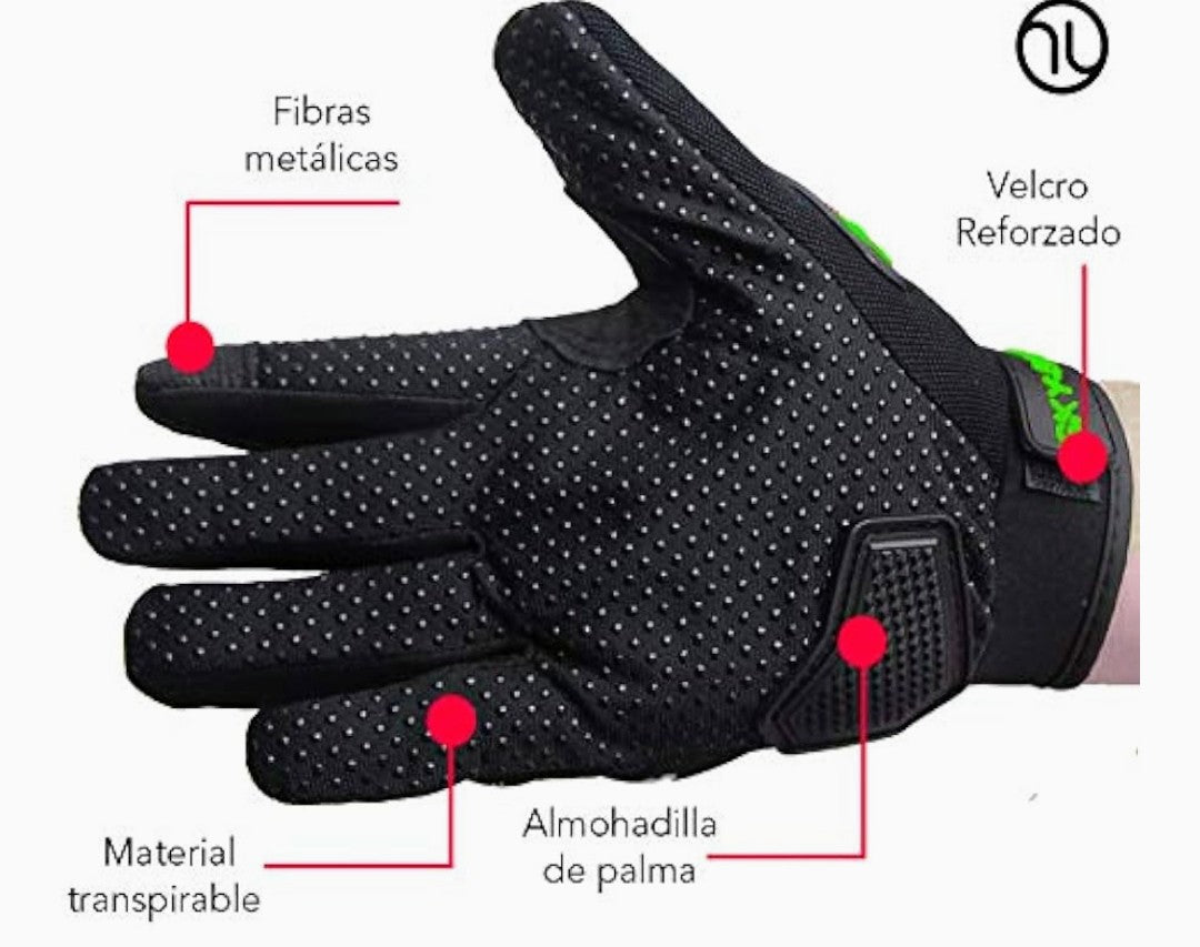 🧤 Guantes para Motociclista Hanylish🏁