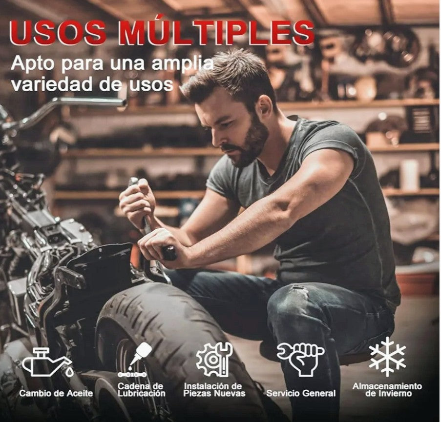 🏁 “Soporte trasero robusto para tu moto"🏍️