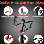 🏁 “Soporte trasero robusto para tu moto"🏍️