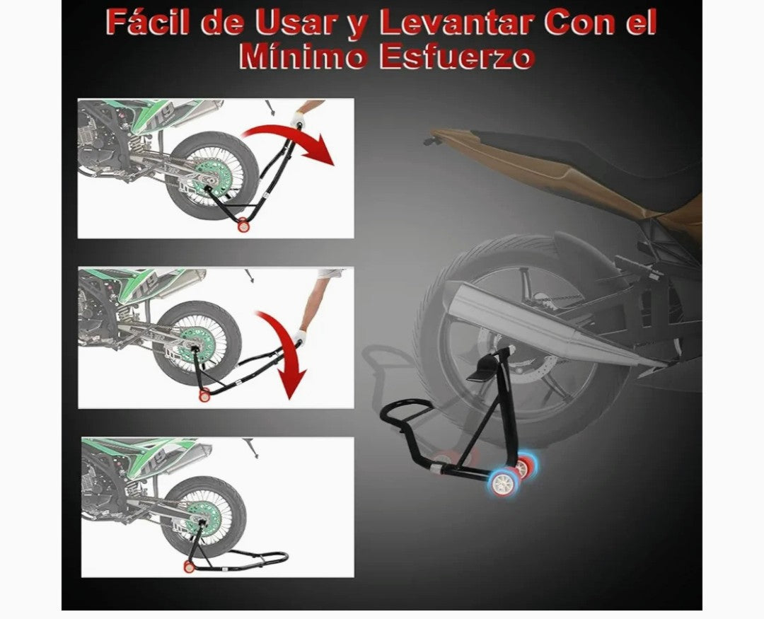 🏁 “Soporte trasero robusto para tu moto"🏍️