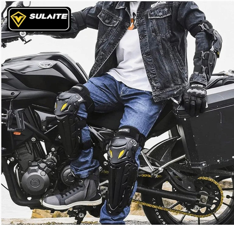 🦾 Rodilleras y Coderas SULAITE – Protección Total para Motociclistas