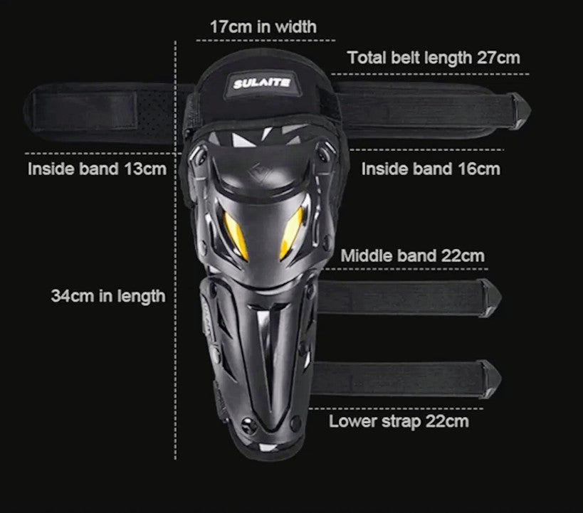 🦾 Rodilleras y Coderas SULAITE – Protección Total para Motociclistas