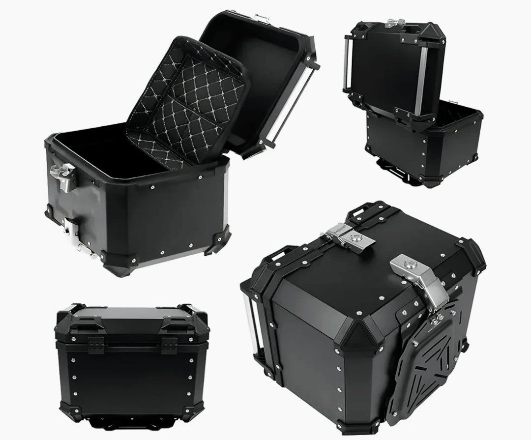 📦Raganet Cajuela Profesional para Motocicletas 🏍️“Tu moto lista para llevarlo todo.”