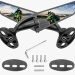 👀YUHOHO Par de Espejo Retrovisor para Motocicleta🪞 “Mira más allá, conduce con confianza.”