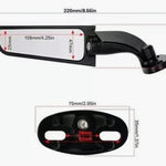 👀YUHOHO Par de Espejo Retrovisor para Motocicleta🪞 “Mira más allá, conduce con confianza.”