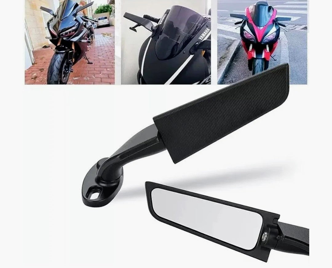 👀YUHOHO Par de Espejo Retrovisor para Motocicleta🪞 “Mira más allá, conduce con confianza.”