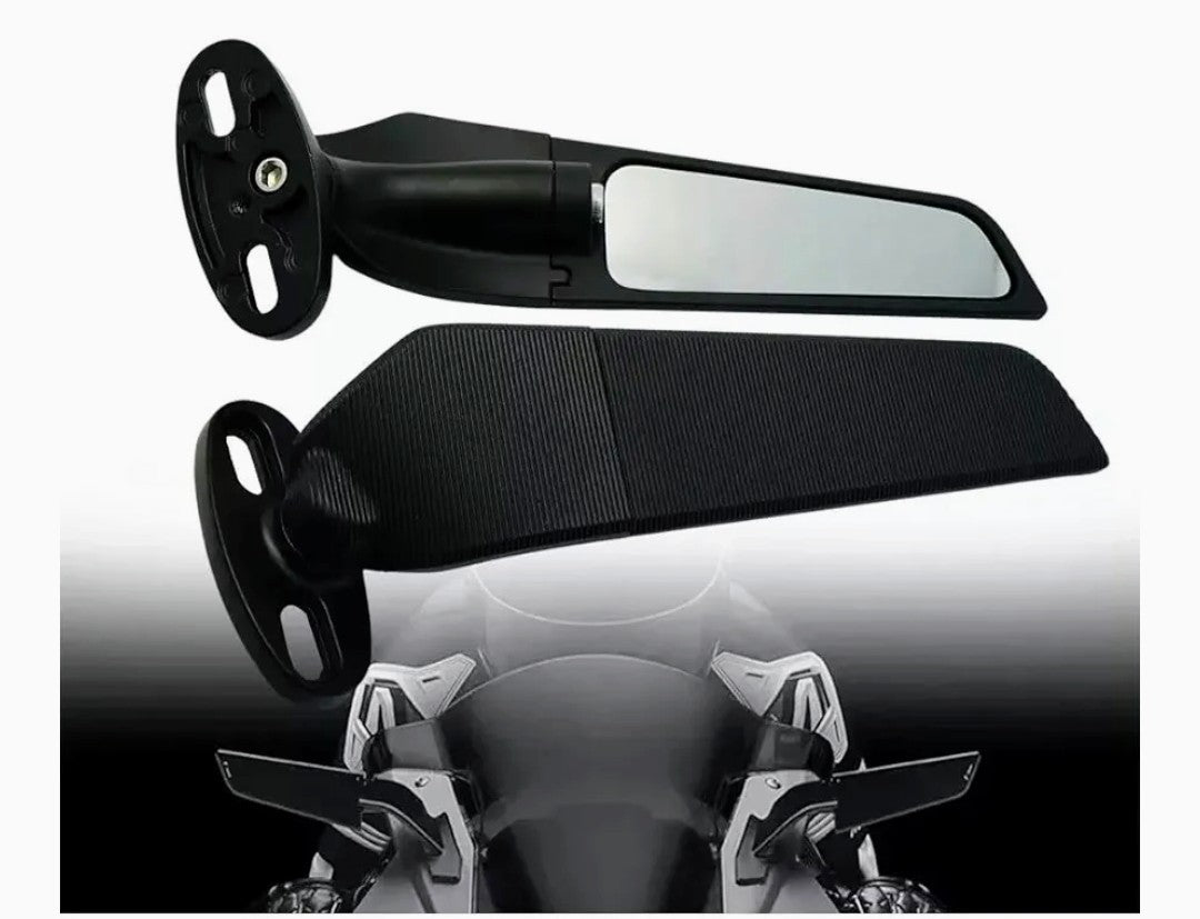 👀YUHOHO Par de Espejo Retrovisor para Motocicleta🪞 “Mira más allá, conduce con confianza.”