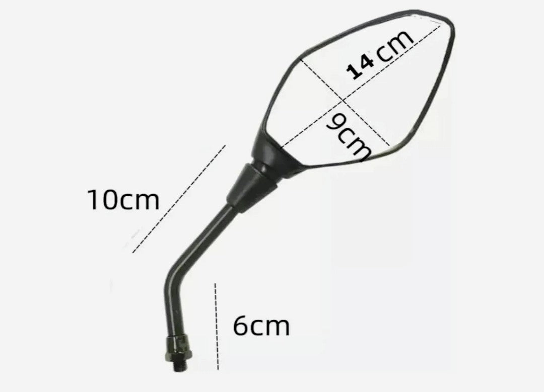 🏍️Juego de Espejos Retrovisores Universales para Motocicleta👀 “Ve más, conduce mejor — visión total y estilo en cada curva.”