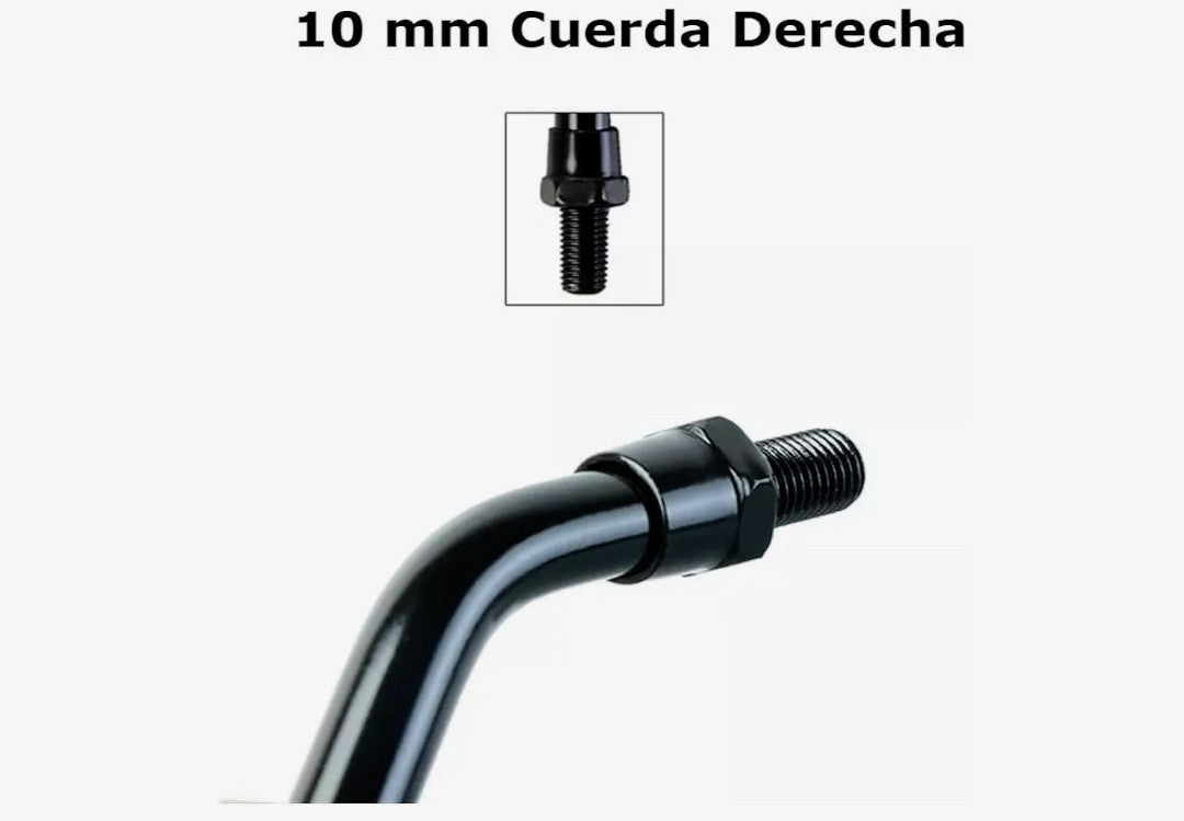 🏍️Juego de Espejos Retrovisores Universales para Motocicleta👀 “Ve más, conduce mejor — visión total y estilo en cada curva.”