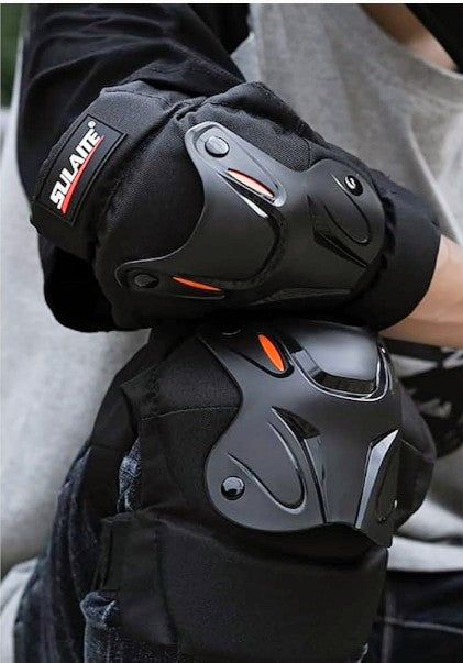 🛡️Rodilleras y Coderas Protectores para Motocicleta🦾 “Protege tus articulaciones. Domina la ruta sin miedo.”