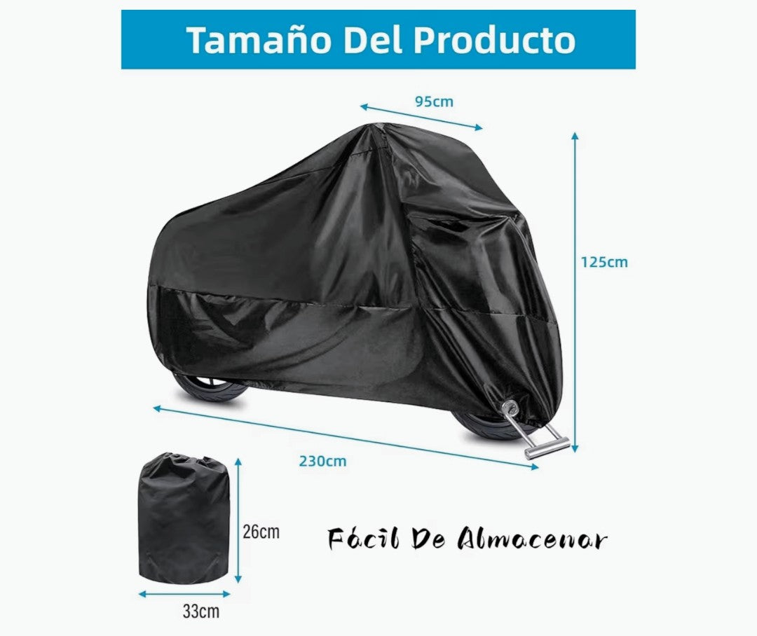 🛡️PUBAMALL Cubierta Impermeable para Motocicletas🏍️ “Protege tu moto hoy, para disfrutarla mañana sin sorpresas.”