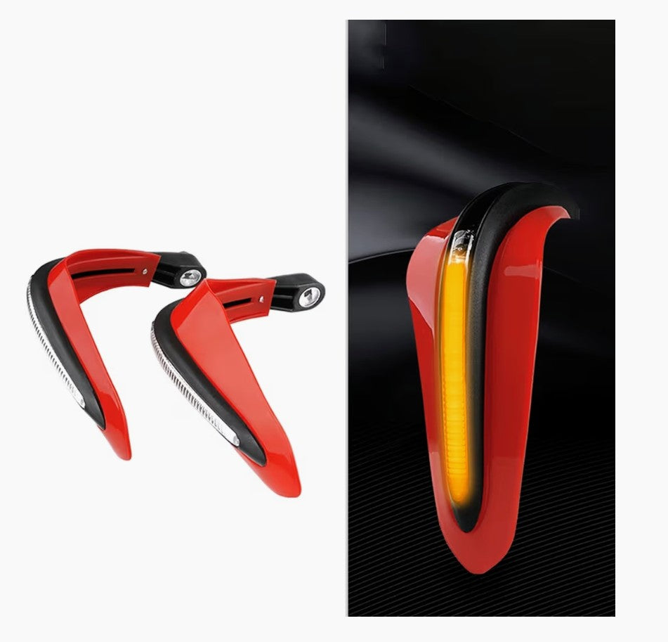 🛡️Protectores de Manos Universales con Luz LED para Motocicleta💫 “Tus manos también merecen protección. Domina la ruta con estilo y visibilidad.”
