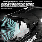 🏁 Casco URPOW de Rallycross / Motocross🏍️ “Listo para la ruta más exigente. Protección que siente y se ve.”