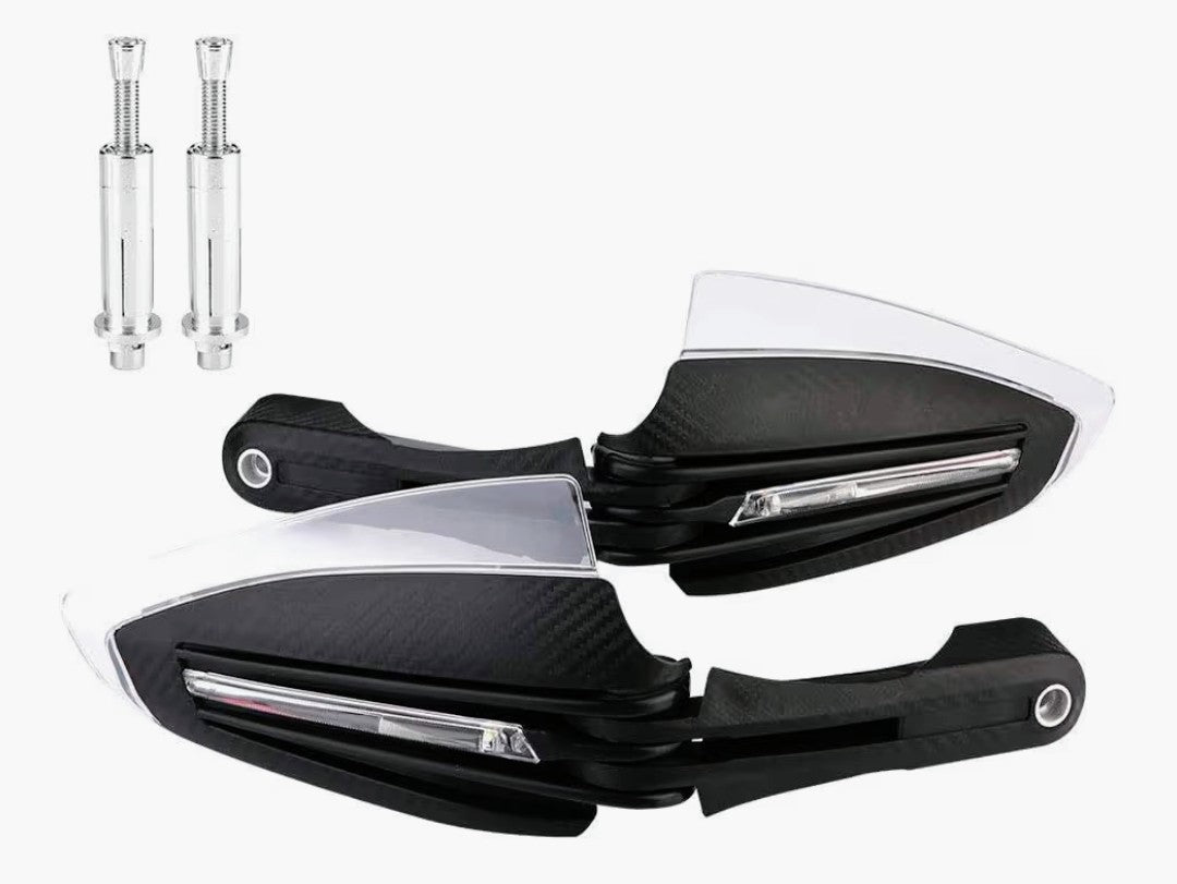 🛡️Protector de Mano / Handguard Universal con Luz LED💡 “Protege tus manos, domina cada curva, destaca en cada ruta.”