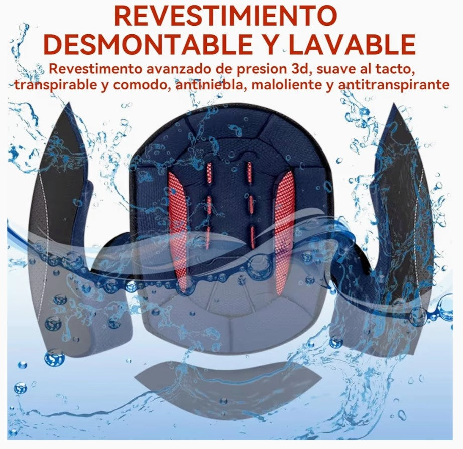 🏁  LingLucky Casco de Motocicleta Certificado DOT 🛡️ “Protege tu ruta. Domina cada kilómetro.”