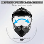 🏁 Casco URPOW de Rallycross / Motocross🏍️ “Listo para la ruta más exigente. Protección que siente y se ve.”