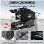 🏁 Casco URPOW de Rallycross / Motocross🏍️ “Listo para la ruta más exigente. Protección que siente y se ve.”