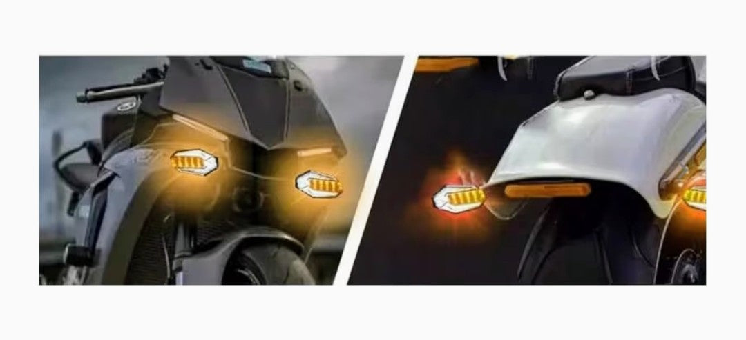 ↪️↩️ “Direccionales LED Efecto Neón 2 Pz Rojo y Amarillo”⚡ “Haz que te vean. Señala con estilo. Sé más seguro.”