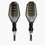 ↪️↩️ “Direccionales LED Efecto Neón 2 Pz Rojo y Amarillo”⚡ “Haz que te vean. Señala con estilo. Sé más seguro.”