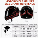 🏁  LingLucky Casco de Motocicleta Certificado DOT 🛡️ “Protege tu ruta. Domina cada kilómetro.”