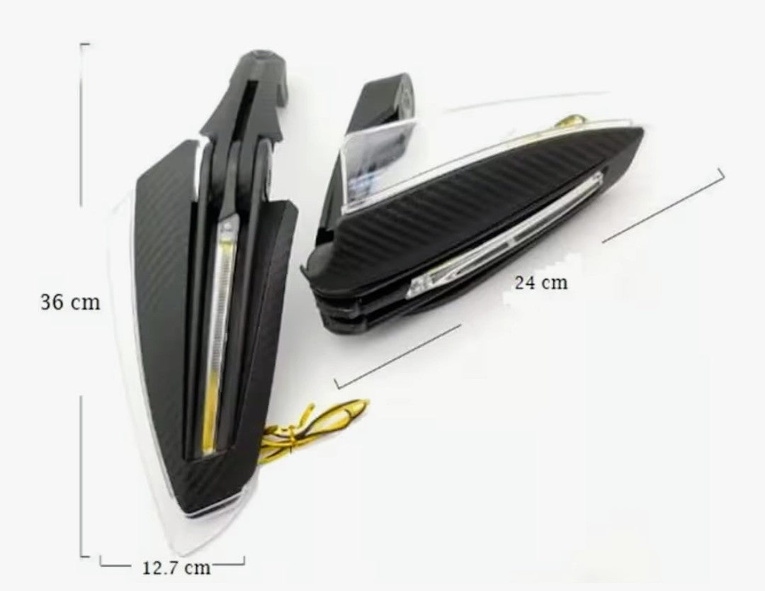 🛡️Protector de Mano / Handguard Universal con Luz LED💡 “Protege tus manos, domina cada curva, destaca en cada ruta.”