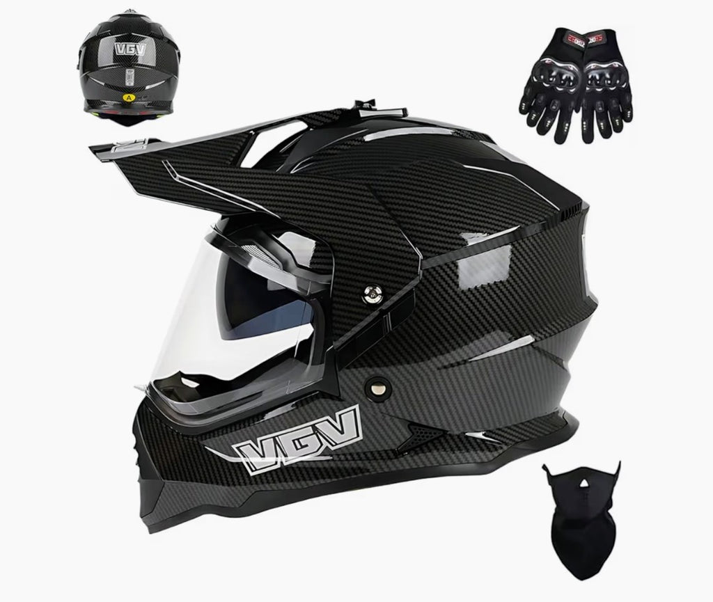 🏁 Casco URPOW de Rallycross / Motocross🏍️ “Listo para la ruta más exigente. Protección que siente y se ve.”