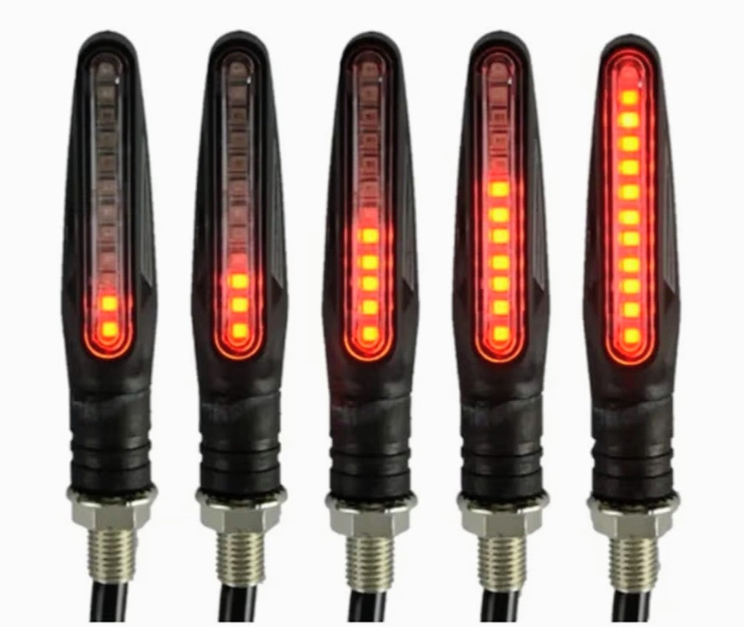 ↪️↩️ Direccionales LED Secuenciales para Motocicleta🏁  “Haz que te vean. Señala con estilo. Sé más seguro.”