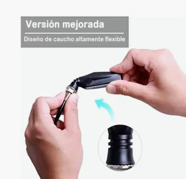 ↪️↩️ Direccionales LED Secuenciales para Motocicleta🏁  “Haz que te vean. Señala con estilo. Sé más seguro.”