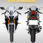 ↔️Paquete de 4 Direccionales LED de Doble Función para Motocicleta ↪️↩️ “Hazte ver. Señala con estilo. Sé más seguro.”