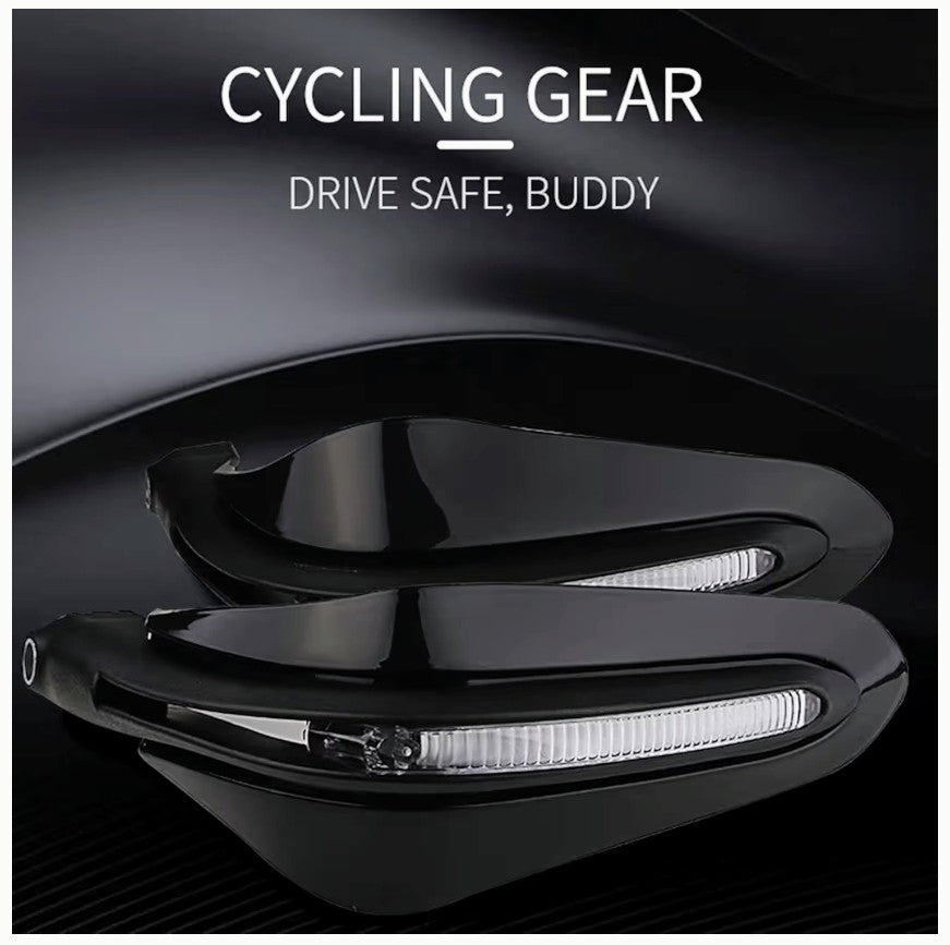 🛡️Protectores de Manos Universales con Luz LED para Motocicleta💫 “Tus manos también merecen protección. Domina la ruta con estilo y visibilidad.”