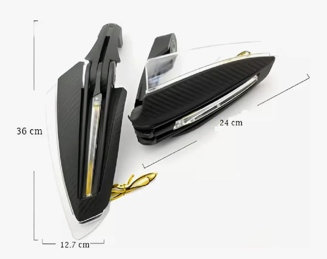 🛡️Protector de Mano / Handguard Universal con Luz LED💡 “Protege tus manos, domina cada curva, destaca en cada ruta.”