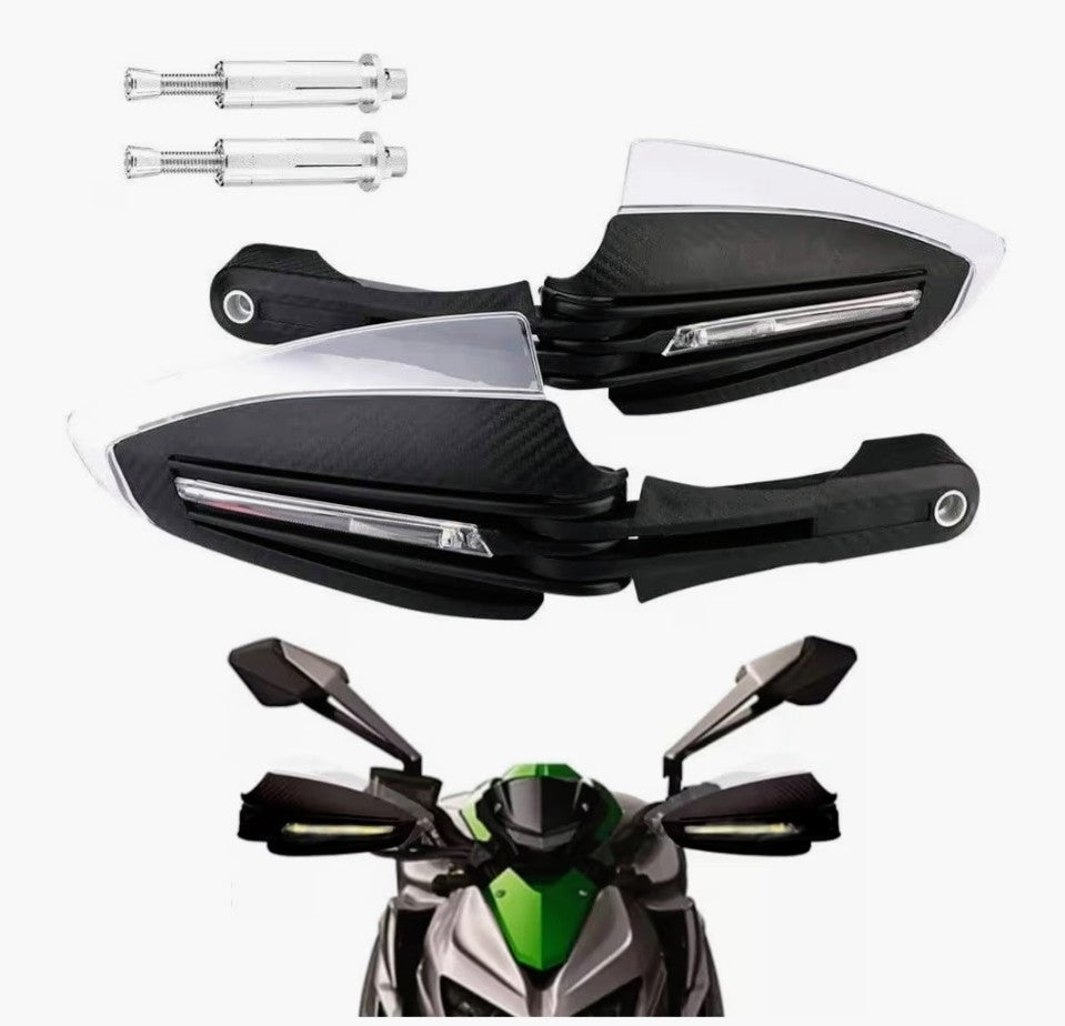 🛡️Protector de Mano / Handguard Universal con Luz LED💡 “Protege tus manos, domina cada curva, destaca en cada ruta.”