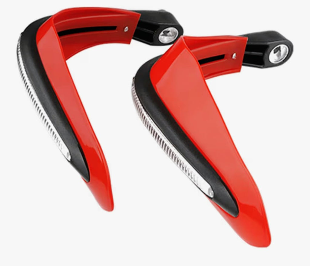 🛡️Protectores de Manos Universales con Luz LED para Motocicleta💫 “Tus manos también merecen protección. Domina la ruta con estilo y visibilidad.”